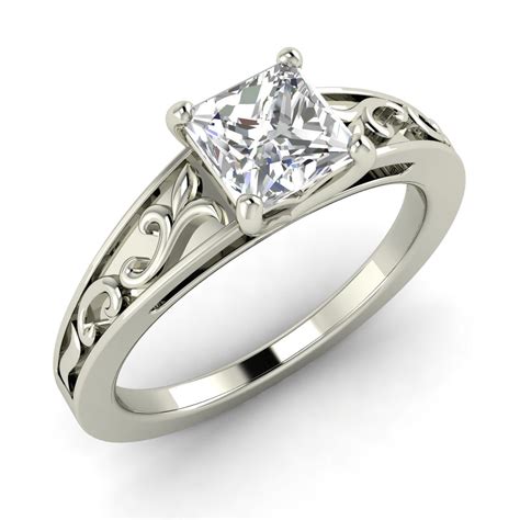 cheap princess cut engagement rings - Look Beautiful with Princess Cut ...