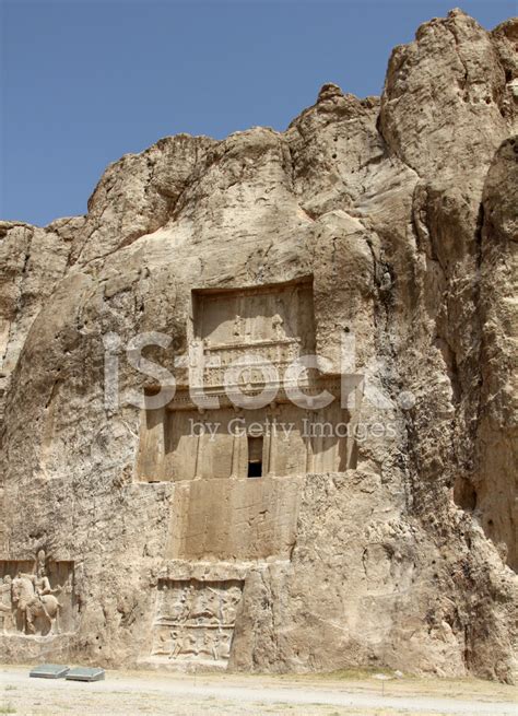 Tomb Of Darius The Great (Iran) Stock Photo | Royalty-Free | FreeImages