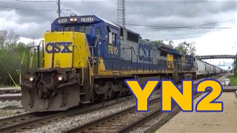 CSX YN2 Locomotives - YouTube