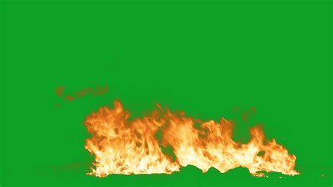 Green Screen Fire Video Background - canvas-valley