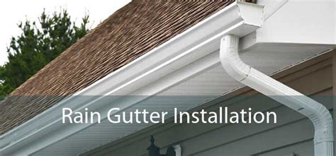 Rain Gutter Installation - Seamless Rain & Hanging Rain Gutters ...