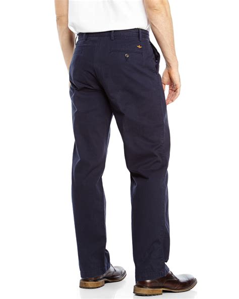 Lyst - Dockers Navy Field Khaki Pants in Blue for Men