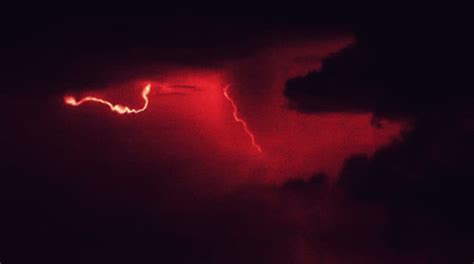 Thunder Red GIF - Thunder Red Sky - Discover & Share GIFs