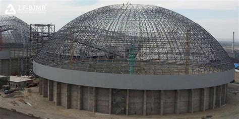 Prefabricated Space Frame Dome Silo Storage Roof System | China space ...