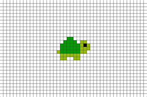 Baby Turtle Pixel Art – BRIK