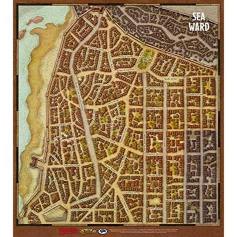 D&D - Waterdeep Dragon Heist Map Set (7) - Mind Games