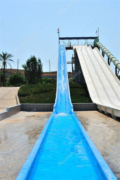 Waterpark slides — Stock Photo © count_kert #4436065