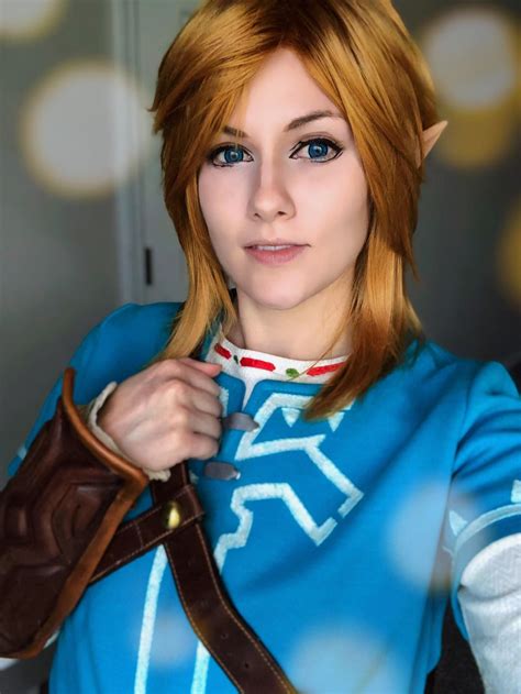 [Self] BOTW Link cosplay makeup test! By Project Sheik Cosplay #cosplay ...