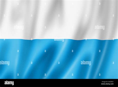 Bavaria state flag, Germany Stock Photo - Alamy