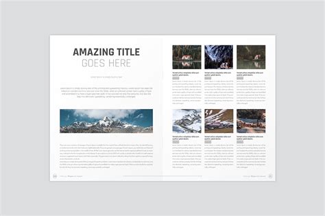 Minimalist Magazine Layout :: Behance