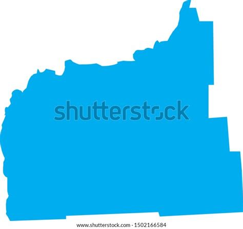 Garfield County Map Montana State Stock Vector (Royalty Free ...