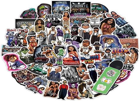 Homies Stickers Hip Hop Vinyl Stickers Water Bottle Laptop Mobile Phone ...