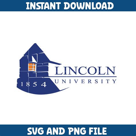 Lincoln ncaa Svg, Lincoln University logo svg, Lincoln Unive - Inspire ...