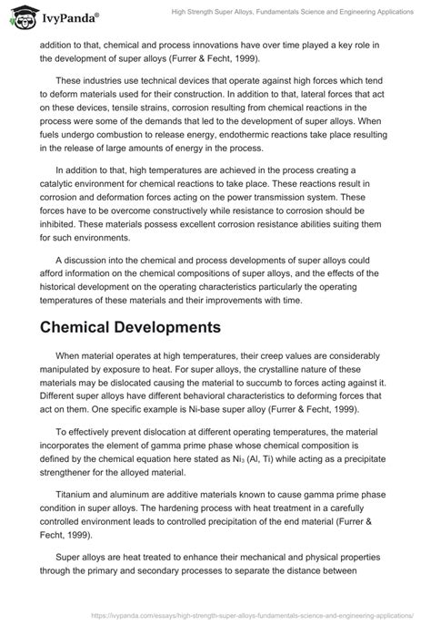 High Strength Super Alloys, Fundamentals Science and Engineering ...