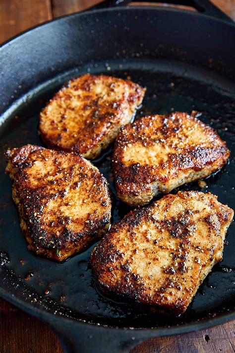 10-Minute Pan-Fried Boneless Pork Chops - Craving Tasty