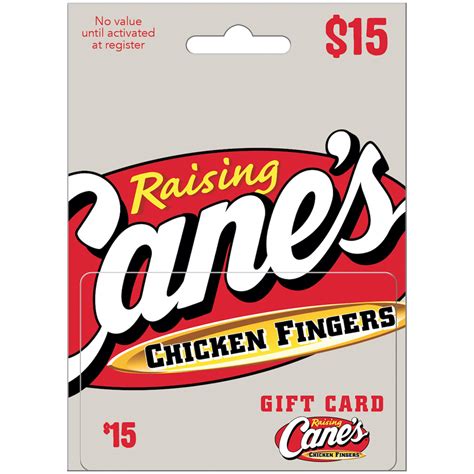 Raising Cane's $15 Gift Card - Walmart.com