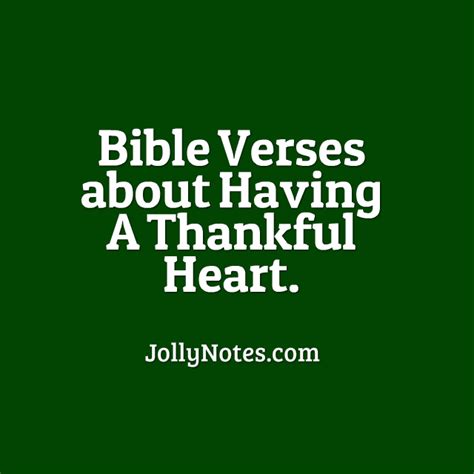 Bible Verses about a Thankful Heart, a Grateful Heart; Scripture Quotes ...