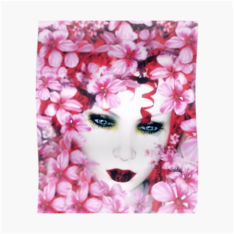 "Madame Butterfly " Poster by Allegra | Redbubble