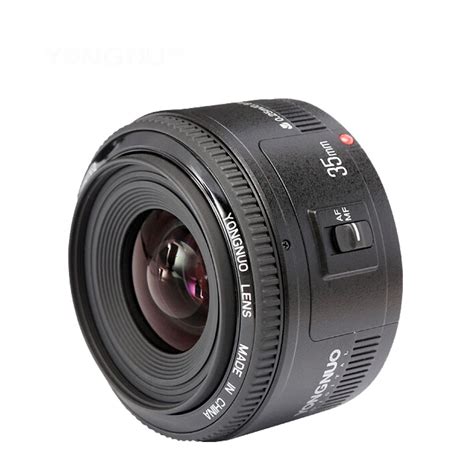 Yongnuo 35mm lens YN35mm F2 lens Wide-angle Large Aperture Fixed Auto ...