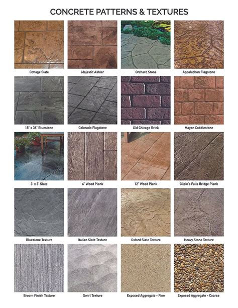 Stamped Concrete Patterns | Gruttadaurio Masonry | Rochester NY ...