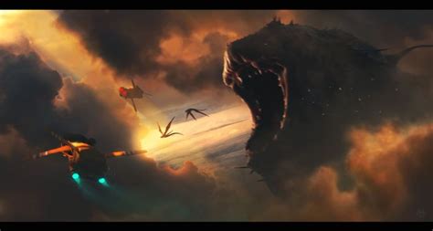 Sky monster., Rostislav Zagornov | Sf art, Concept art, Monster