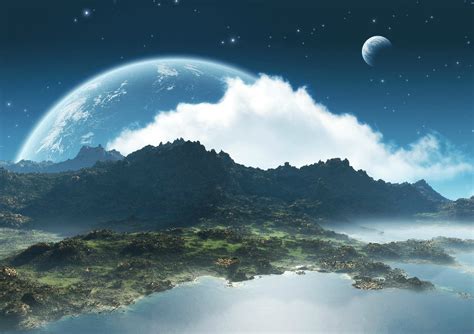 Download Sci Fi Planet HD Wallpaper