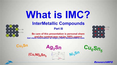 What is IMC (Intermetallic Compounds) part III? Explain Alloy, Eutectic ...