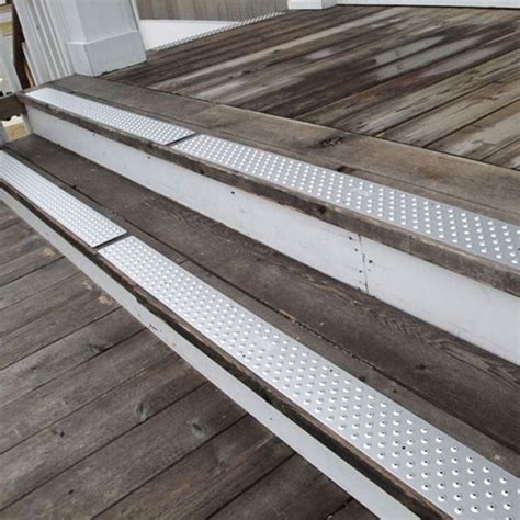 HandiTreads® Aluminum Non Slip Stair Treads, Nosings, and Pads - HandiRamp