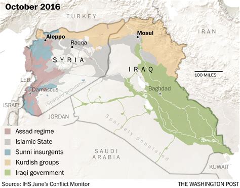 The history of Mosul, in five maps - The Washington Post Arabia Saudi ...