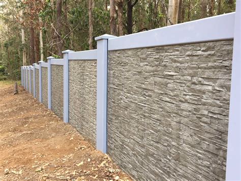 Decorative Concrete Block Fence | Shelly Lighting