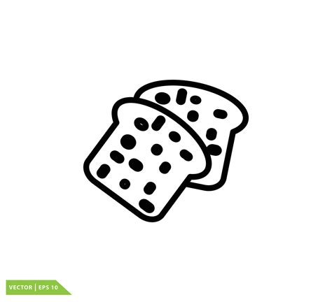 Bread icon vector logo design template 7820814 Vector Art at Vecteezy