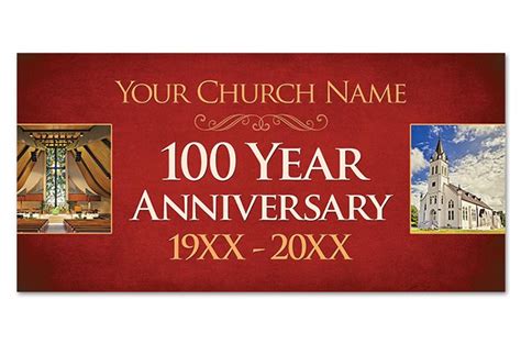 Anniversary - Outdoor Vinyl Banner - ANV010 - ChurchBanners.com