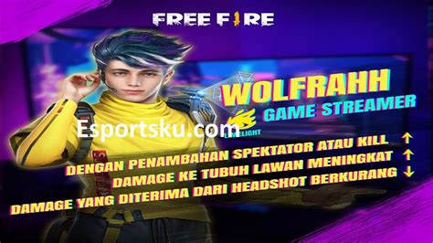 Karakter Wolfrahh Free Fire Setelah Maintenace FF Juni 2020 – Esportsku