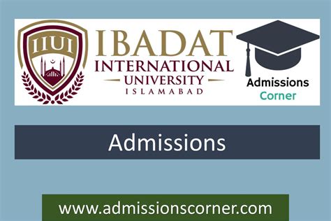 Ibadat International University Islamabad Admissions Fall 2022