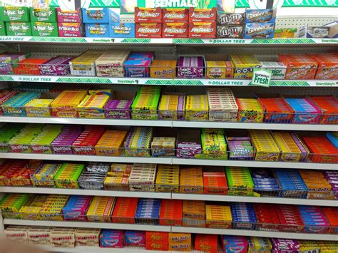 Rows of Candy at Dollar Tree : r/oddlysatisfying