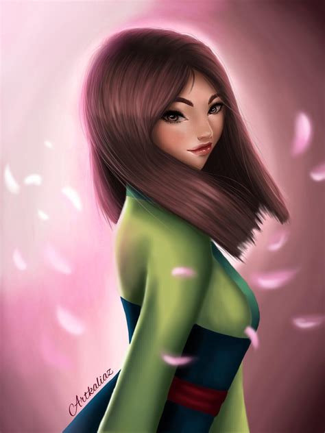 Mulan fan art by Artkaliaz on DeviantArt