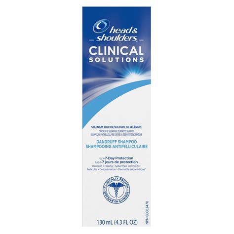 Head and Shoulders Anti-Dandruff Shampoo, Clinical Solutions, 4.3 Fl Oz ...