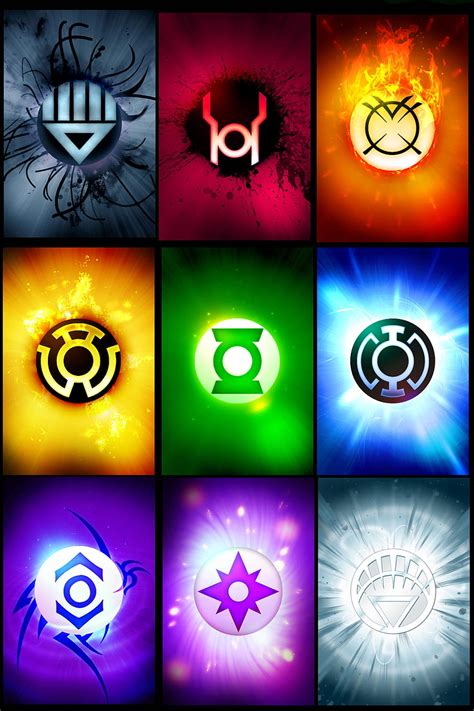 White Lantern Corps Background, Green Lantern Corps HD phone wallpaper ...