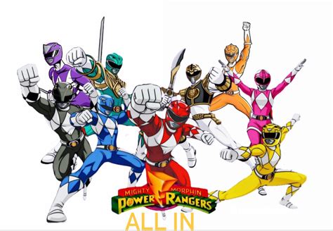 Mighty Morphin Power Rangers All In - Mighty Morphin Power Rangers Fan ...