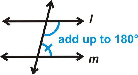 Same Side Interior Angles ( Read ) | Geometry | CK-12 Foundation