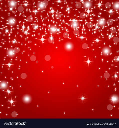 Red background with glitter Royalty Free Vector Image