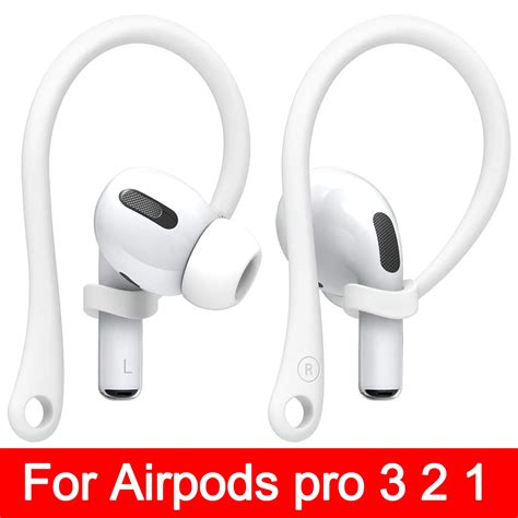 Sports Silicone Ear Hooks For Apple Airpods Pro Accessories Anti-fall ...