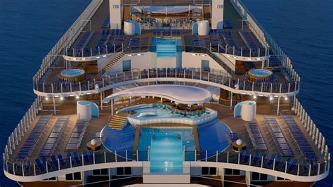 New Cruise Ship Will Have a Swim-Up Bar, Infinity Pool, and Retractable ...