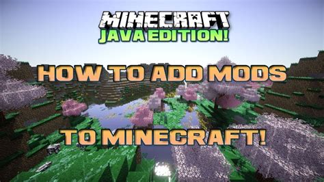 How To Add Mods To Minecraft Java Edition! - YouTube