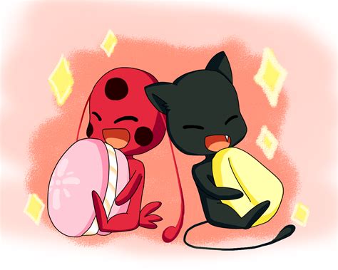 Tikki and Plagg - Miraculous Ladybug Fan Art (41585993) - Fanpop