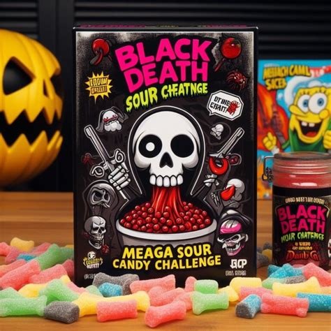 Black Death Sour Candy Challenge: A Tongue-Tingling Adventure