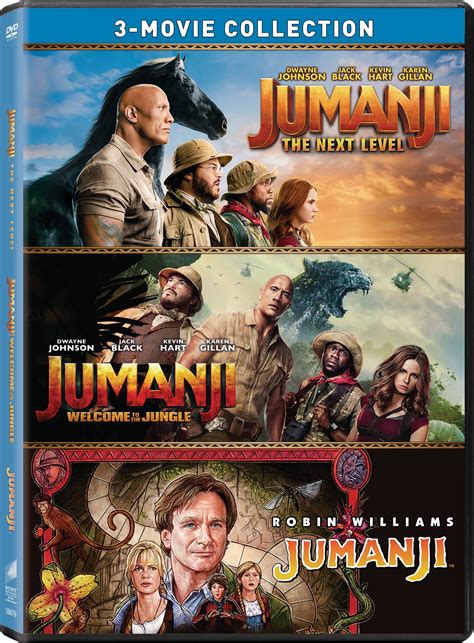 Jumanji: 3-Movie Collection: Jumanji Jumanji: Welcome To The Jungle ...