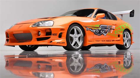 Paul Walker's '10-second' Orange Supra Fetched $550,000 At Auction!