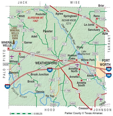 Jack County Texas Map | Printable Maps