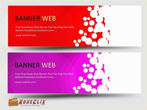 Banner Design Templates In Photoshop Free Download Of Colorful Banner ...